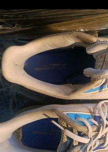 'Campus' White Sneakers