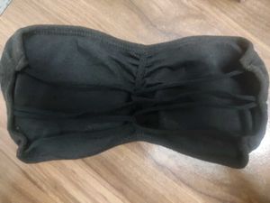 Comfortable Black Strapless Bra