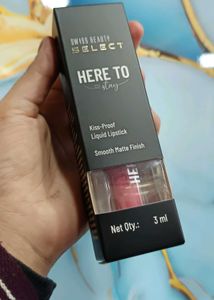 Swiss Beauty lipstick