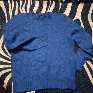 Ralph Lauren Blue Knit Sweater