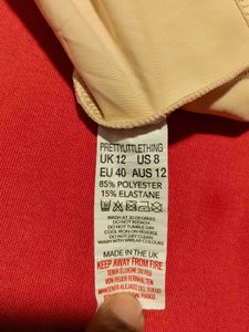 Beige Sleeveless Crop Top size 34