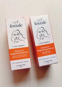 Combo of 2 Foxtale Vitamin C Brightening Serum