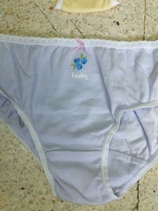 Pack of 7 Cute Cartoon Briefs Panty