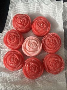 Handmade Rose Candles