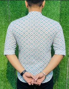 Men's Printed Kurta