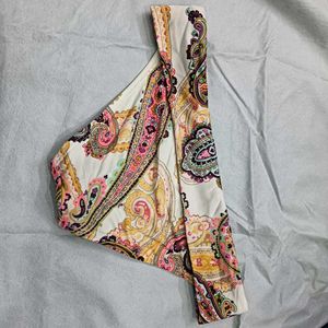 Paisley Print😍 Fold-Over Bikini Bottoms