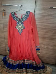 Beautiful Anarkali Dress For Heavy look