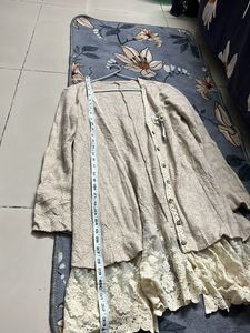 Lace Trim Cardigan