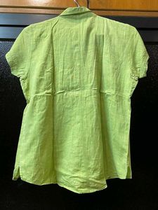 🌿 Lime Green Casual Shirt | Women’s Wear 🌿