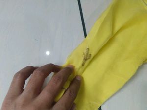 Yellow kurti kanchli odni rajputi