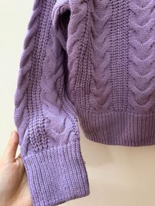 Vero moda Purple Knit Sweater