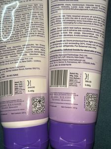 Combo of Sanfe mask and exfoliator