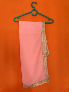 Stunning Pink Embroidered Sharara Set