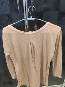 Peach Long Sleeve Tee