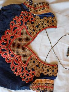 Embroidered Ethnic Blouse - Party Wear