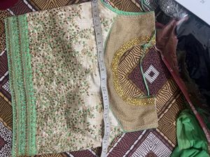 Embroidered Silk Blend Blouse