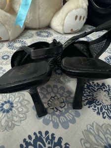 Dressberry Embellished Slingback Heels