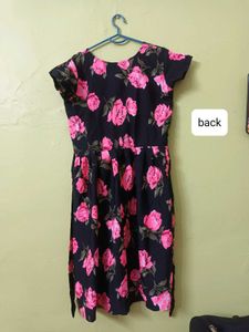 Chic Floral Print Dress