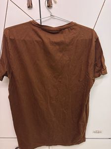 Brown Basic T-Shirt