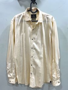 Men's Classic Cream Long Sleeve Shirt