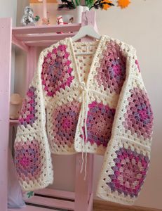 Crochet Cardigan Sweater