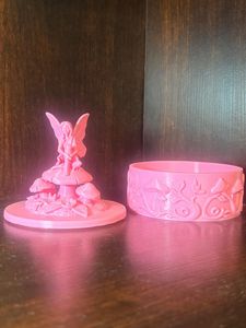 Fairy &amp; Mushroom Trinket Box