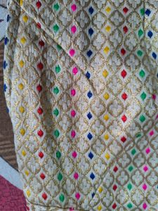 Embroidered Silk Blouse