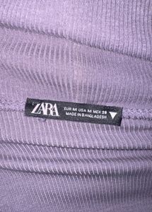 ZARA Sleeveless Turtleneck Top