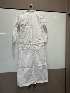 White Cotton Kurta