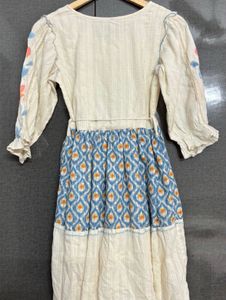 Boho Floral Print Dress