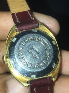 Vintage Leather Strap Watches