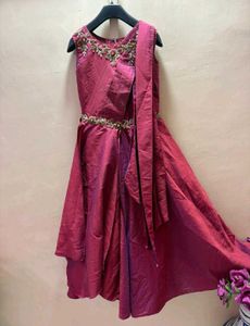 handwork  indo western Dress for Girls