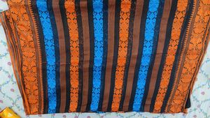 Stylish Striped Saree
