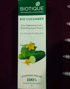Ayurvedic Biotique Pore Tightening Toner & Cleaner