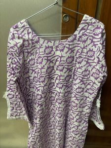 Purple Floral Print suit