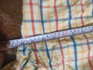 Large Size Checked Casual Long Sleeve Shirt