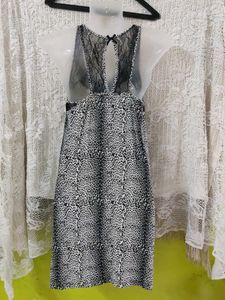 Leopard Print sleep wear with Lace Trim