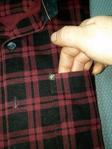 Classic Red &amp; Black Plaid Shirt