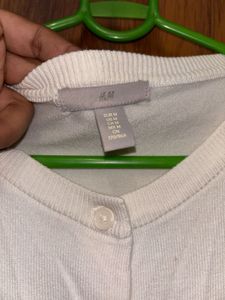 Classic off white Cardigan