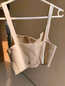 Ribbed crop top