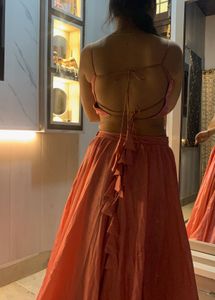Pretty Backless Designer Lehanga🎀❤️🦋