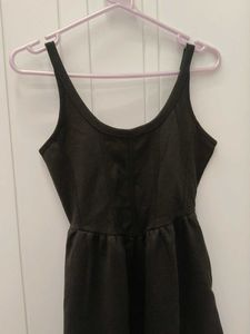 Simple Black Mini Dress