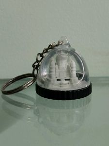 Souvenir Glittery Taj Mahal  Keychain