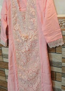 Cut Work Kurta Set