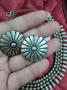 Oxidized Jewelry Set