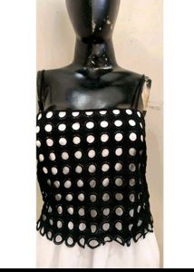 Black And White Dress For Girls Bust 36/ Length 38