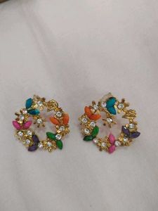 Charming Floral & Butterfly Earrings