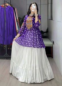 Lehenga with Kediya Top Navratri Ethnic wear