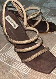 Sparkling  Heels never worn