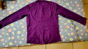 purple shirt with premium look